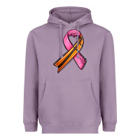 Lavender breast cancer sport ribbons Heavyweight Hoodie - AdoDesignShop