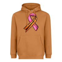 Meerkat breast cancer sport ribbons Heavyweight Hoodie - AdoDesignShop