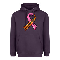 Plum breast cancer sport ribbons Heavyweight Hoodie - AdoDesignShop