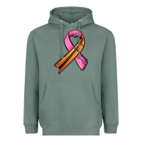 Sage breast cancer sport ribbons Heavyweight Hoodie - AdoDesignShop