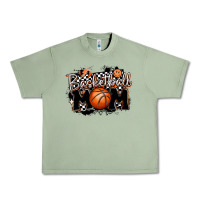 Oil Green basketball mom Urban Heavy Tee - MaliasSmallBusiness
