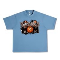 Pebble Blue basketball mom Urban Heavy Tee - MaliasSmallBusiness