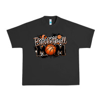 Pigment Black basketball mom Urban Heavy Tee - MaliasSmallBusiness