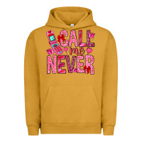 Pigment Peanut Butter call me never Urban Hoodie - NancyCooperArtShop
