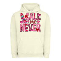Pigment Pistachio call me never Urban Hoodie - NancyCooperArtShop