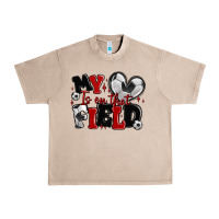 French Oak my heart is on that field soccer Urban Heavy Tee - MaliasSmallBusiness