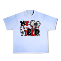 Grape Ice my heart is on that field soccer Urban Heavy Tee - MaliasSmallBusiness