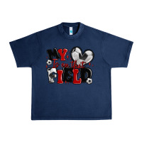 Navy my heart is on that field soccer Urban Heavy Tee - MaliasSmallBusiness