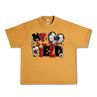 Peanut Butter my heart is on that field soccer Urban Heavy Tee - MaliasSmallBusiness