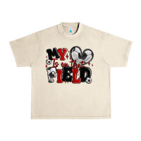 Sandshell my heart is on that field soccer Urban Heavy Tee - MaliasSmallBusiness