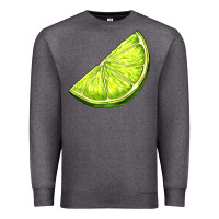 Charcoal Heather lime for gin Premium Sweatshirt - AdoDesignShop