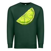 Sports Green lime for gin Premium Sweatshirt - AdoDesignShop