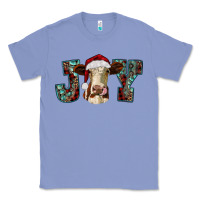 Colony Blue christmas joy with heifer cow Classic Tee - RanaPortraitStore