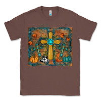 Chestnut fall cross tumbler Classic Tee - RanaPortraitStore