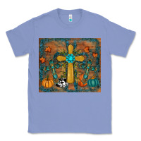 Colony Blue fall cross tumbler Classic Tee - RanaPortraitStore