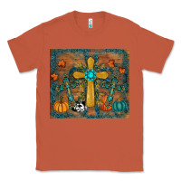 Copper fall cross tumbler Classic Tee - RanaPortraitStore