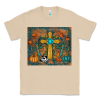 Mushroom fall cross tumbler Classic Tee - RanaPortraitStore