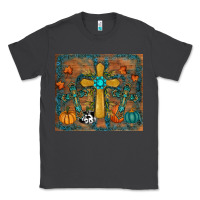Smoke fall cross tumbler Classic Tee - RanaPortraitStore