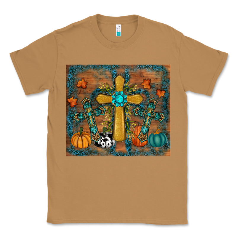 Fall Cross Tumbler Classic Tee by RanaPortraitStore | Teevron