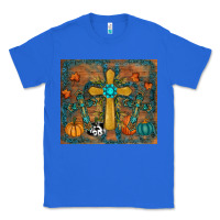 True Royal fall cross tumbler Classic Tee - RanaPortraitStore