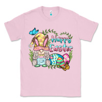 Bubblegum Pink happy easter bunny gnome Classic Tee - BarkalooDesign