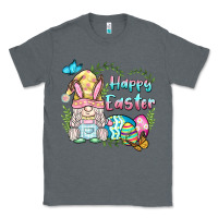 Charcoal Heather happy easter bunny gnome Classic Tee - BarkalooDesign