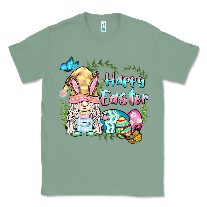 Happy Easter Bunny Gnome Classic Tee by BarkalooDesign | Teevron