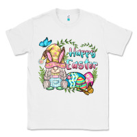 White happy easter bunny gnome Classic Tee - BarkalooDesign