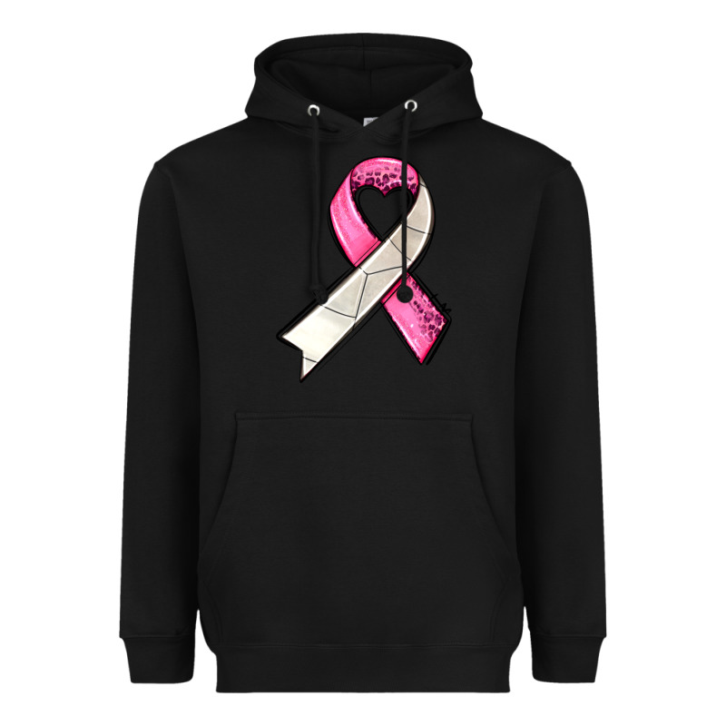 Breast Cancer Sport Ribbons Heavyweight Hoodie by AdoDesignShop | Teevron