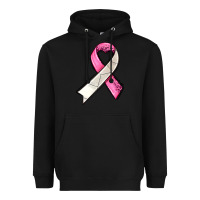 Black breast cancer sport ribbons Heavyweight Hoodie - AdoDesignShop