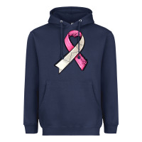 Navy breast cancer sport ribbons Heavyweight Hoodie - AdoDesignShop