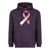 Plum breast cancer sport ribbons Heavyweight Hoodie - AdoDesignShop