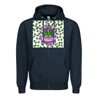 Navy keep one rolled weed Zipper Hoodie - CTS Tumbler Store