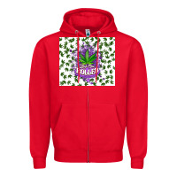 Red keep one rolled weed Zipper Hoodie - CTS Tumbler Store