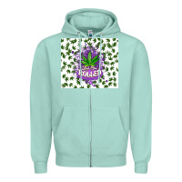 Seafoam keep one rolled weed Zipper Hoodie - CTS Tumbler Store