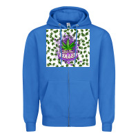 True Royal keep one rolled weed Zipper Hoodie - CTS Tumbler Store