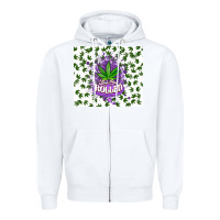 White keep one rolled weed Zipper Hoodie - CTS Tumbler Store