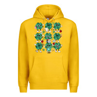 Lemon teacher st patrick day clovers Premium Hoodie - MaliasSmallBusiness