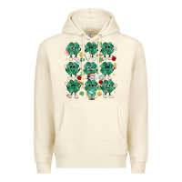 Sandshell teacher st patrick day clovers Premium Hoodie - MaliasSmallBusiness