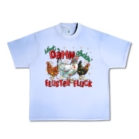 Grape Ice what a damn cluckin' fluster fluck chickens christ Urban Heavy Tee - MaliasSmallBusiness