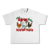 Lunar Rock what a damn cluckin' fluster fluck chickens christ Urban Heavy Tee - MaliasSmallBusiness