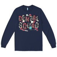 Navy dental squad Long Sleeve Tee - Zillion Design Studio