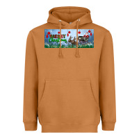 Meerkat merry christmas with santa sleigh Heavyweight Hoodie - BundleAndBundleShop