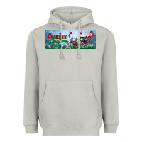 Moon Dust merry christmas with santa sleigh Heavyweight Hoodie - BundleAndBundleShop