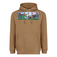 Toasted Coconut merry christmas with santa sleigh Heavyweight Hoodie - BundleAndBundleShop