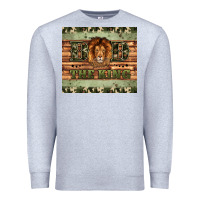 Heather Grey dad the king Premium Sweatshirt - Artiststas
