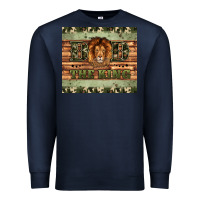Navy dad the king Premium Sweatshirt - Artiststas