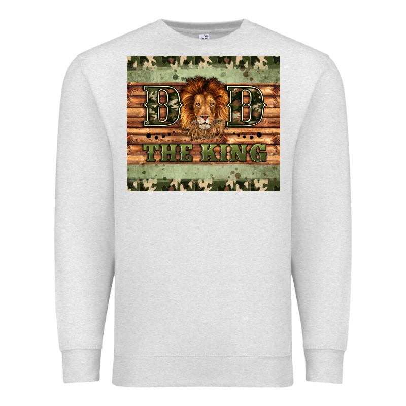 Dad The King Premium Sweatshirt by Artiststas | Teevron