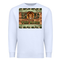 White dad the king Premium Sweatshirt - Artiststas