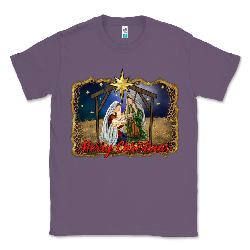Merry Christmas Holy Family Classic Tee by RanaPortraitStore | Teevron